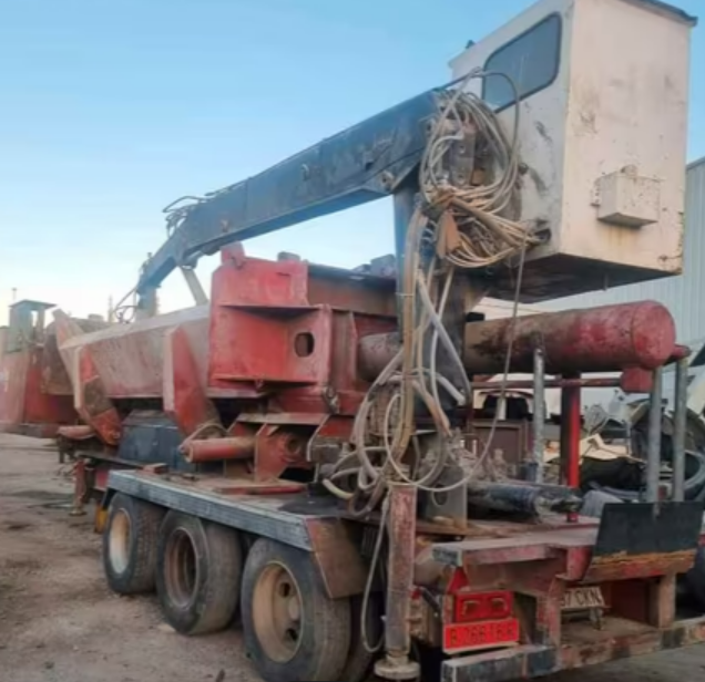 Prensa Móvil Compactadora de Chatarra y Vehículos